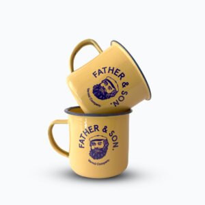 Pack 4 vasos enlozados