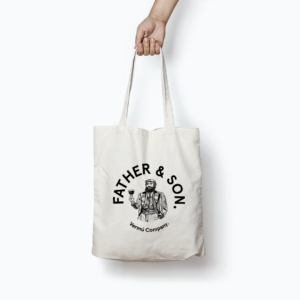 Totebag - Father and Son