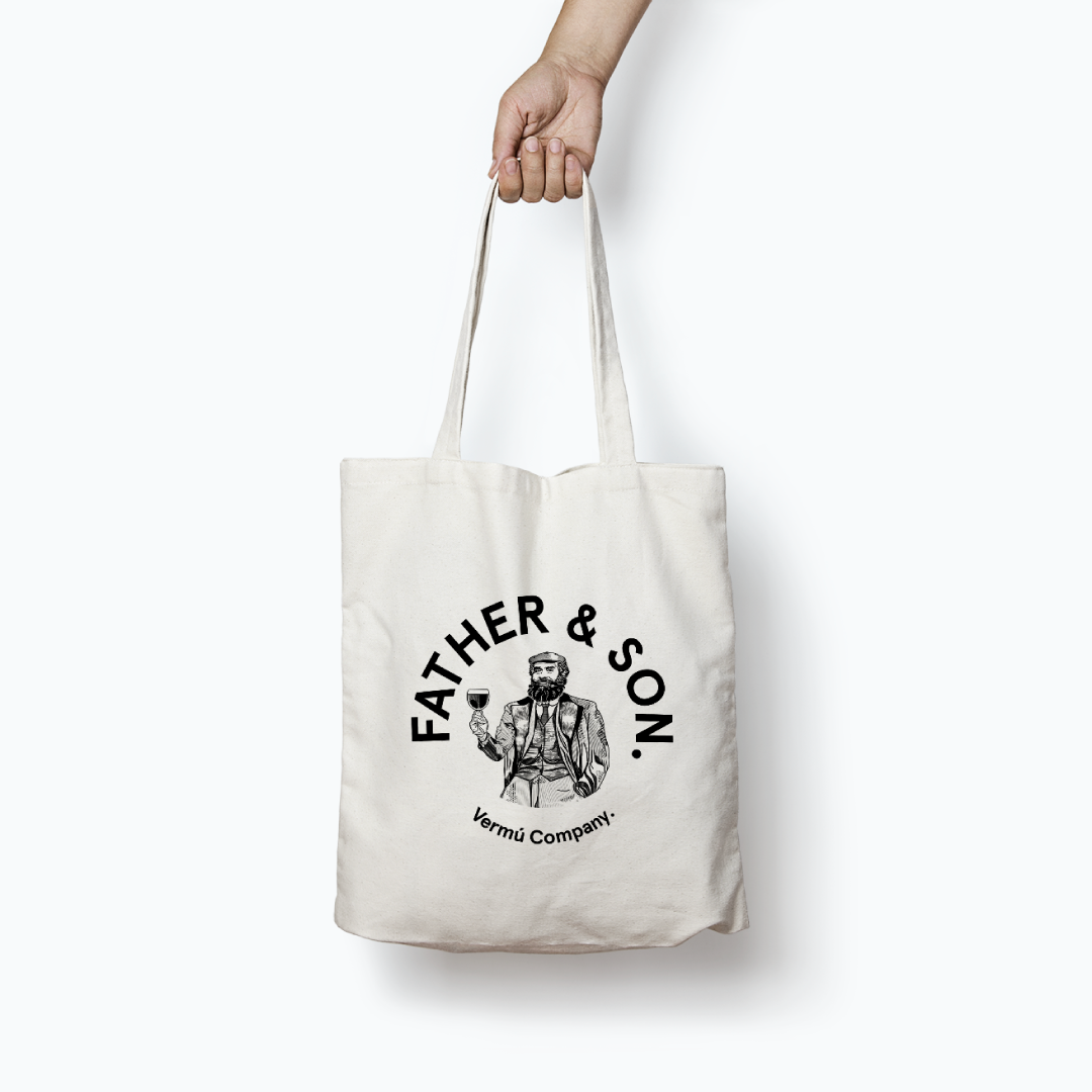 Totebag - Father and Son